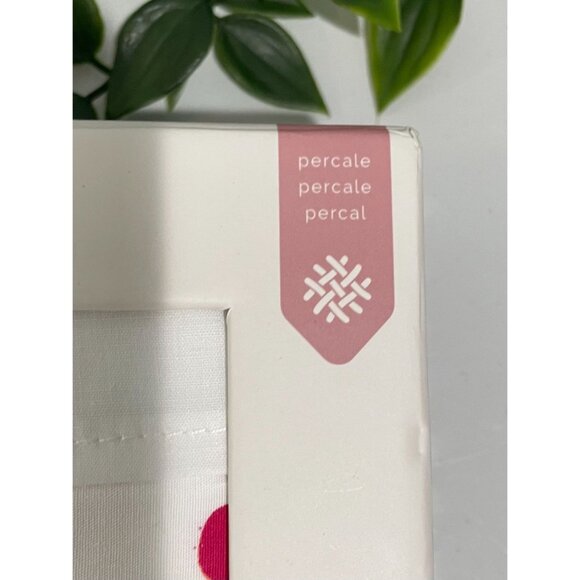 Little Unicorn Percale Crib Skirt 100% Cotton Floral Design 52"x28"x12" - Picture 4 of 12